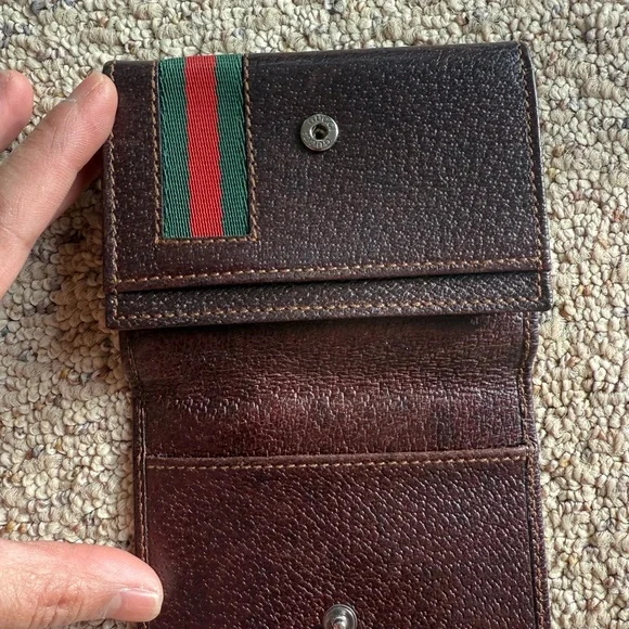 Men's card holder sherry line - Picture 3 of 4